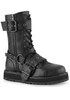 Military Style Mid-Calf Platform Boots