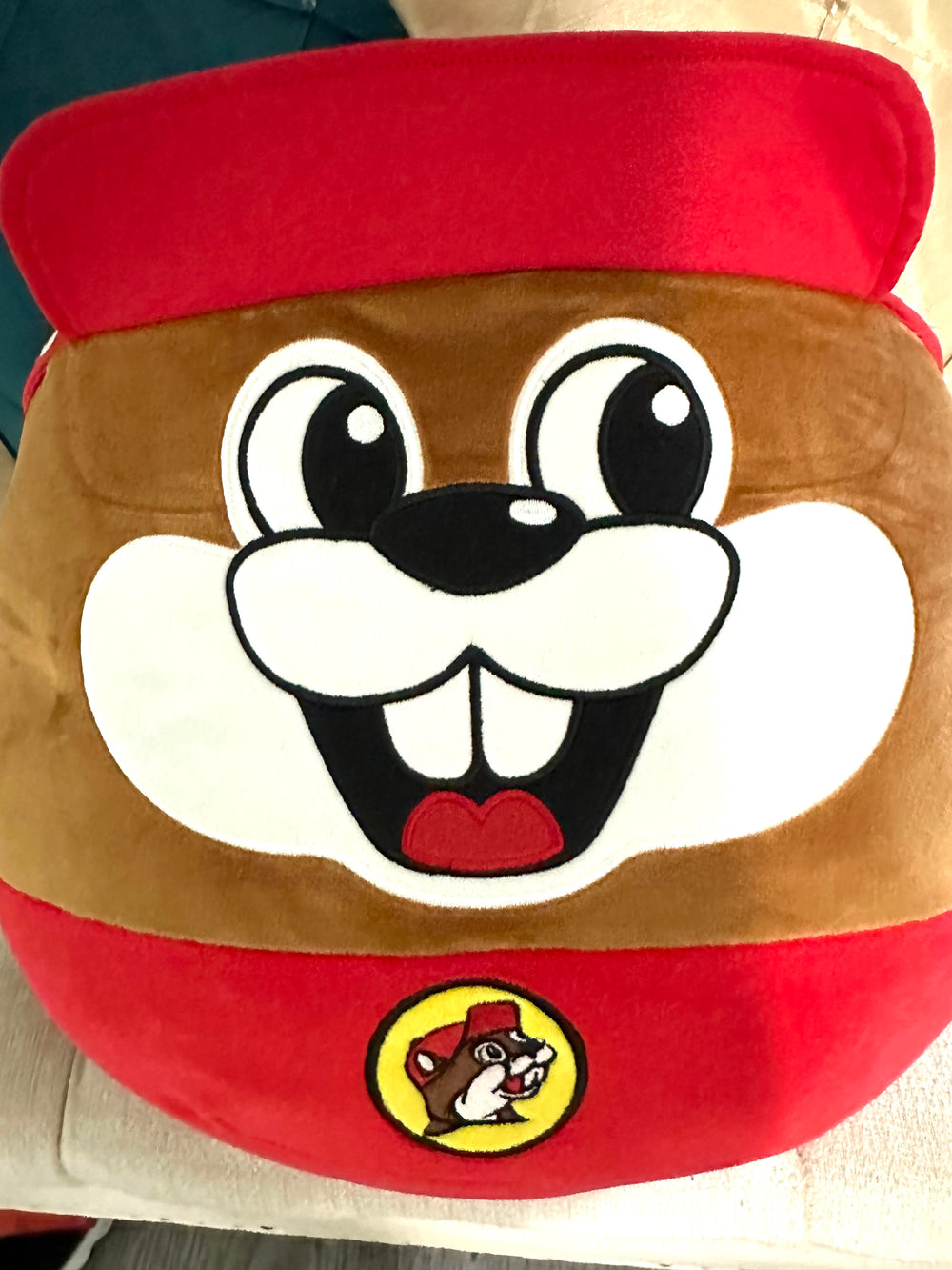 Bucees Pillow Home Decor Collectible Plush Cuddle And Soft Squishy Buc-ee’s