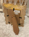 Farmhouse Rustic Wooden Vintage Style Scalloped Picture Frame Shabby Chic