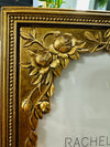 Rachel Zoe Picture Frame Antique Gold Tone Vintage Style Hollywood Regency Style