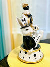 Martha Stewart Bunny Figurine Alice In Wonderland Cup Balancing Easter Decor