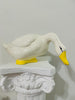 Vintage Goose Duck Planter Shelf Sitter Ceramic Plant Holder Figurine Sculpture Farmhouse Home Decor