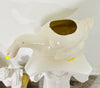 Vintage Goose Duck Planter Shelf Sitter Ceramic Plant Holder Figurine Sculpture Farmhouse Home Decor