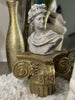 Greek Mythology God Apollo Bust Art Home Decor Hollywood Regency Vintage Style Shabby Chic Statue