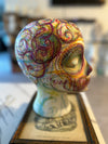 Handmade OOAK Mannequin Foam Head Dia De Los Muertos Zombie Halloween Home Decor