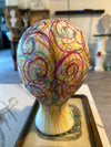 Handmade OOAK Mannequin Foam Head Dia De Los Muertos Zombie Halloween Home Decor