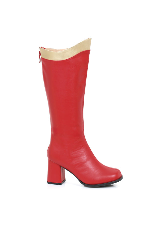 3 Knee High Boot With Zipper. Womens