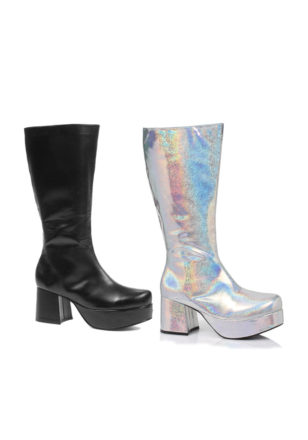 3 Heel with Platform Boot. (Mens Sizes)