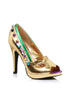 4 Heel Peep-Toe Pump.