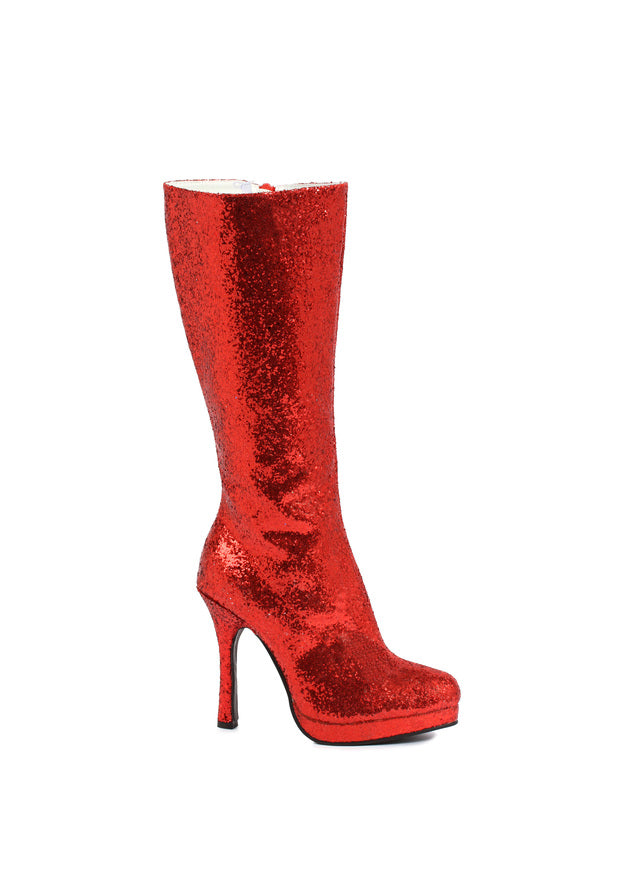 4 Knee-High Boot with Glitter. Womens.