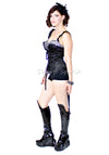 4.5 Heel Knee High Boot With Whip