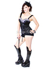 4.5 Heel Knee High Boot With Whip
