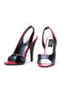 5 Heel Two Tone Slingback.