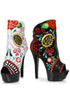 6 Peep Toe Bootie