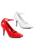 4 Heel B Width Pump W/Ankle Strap.