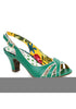 2 Peep Toe Sling Back Sandal