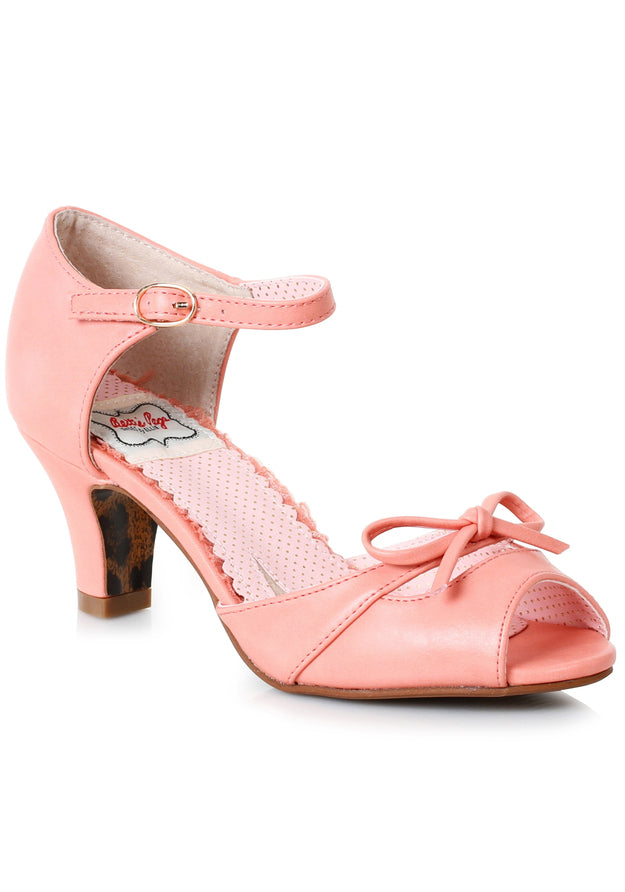 2 Peep Toe Sandal With Bow Detail