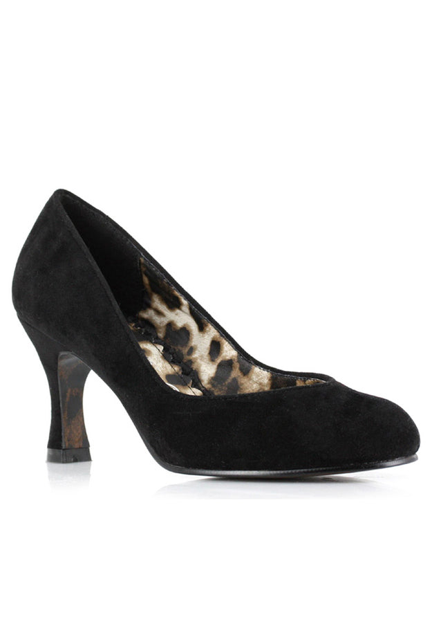 3 Closed Toe  Microfiber Pump