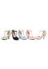 4 T Strap Closed Toe Cut Out Heel