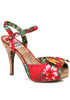 4 Floral Cork Pump