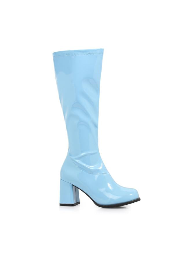 3 Gogo Boots W/Zipper.