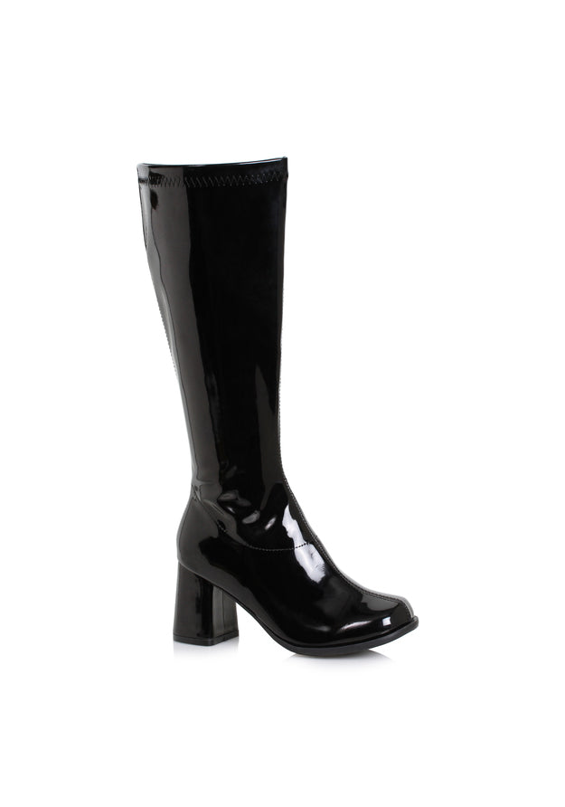 3 Wide Width Gogo Boots W/Zipper.