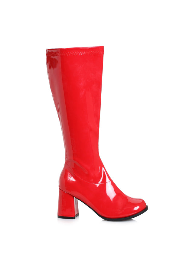 3 Wide Width Gogo Boots W/Zipper.