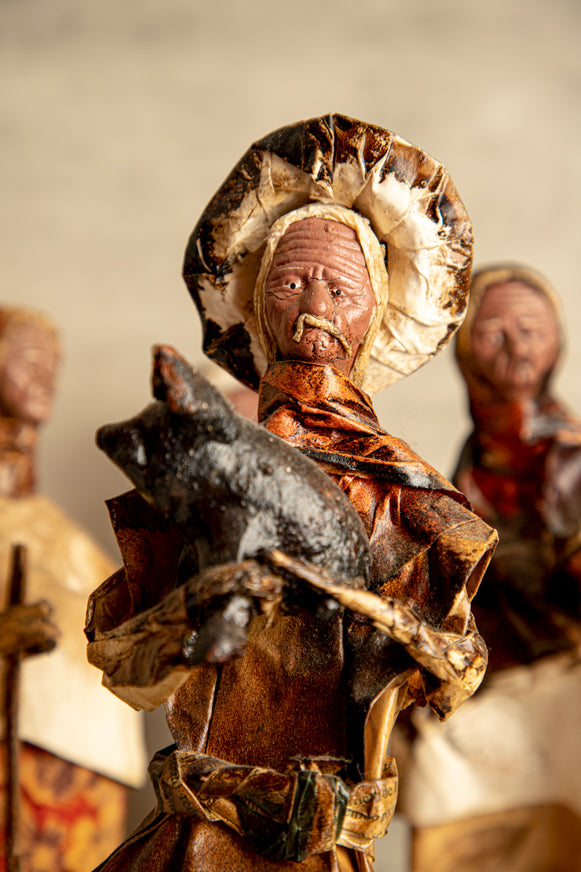 Made in Mexico Paper Mache Mexican Folk Decorative Figurines Home Decor