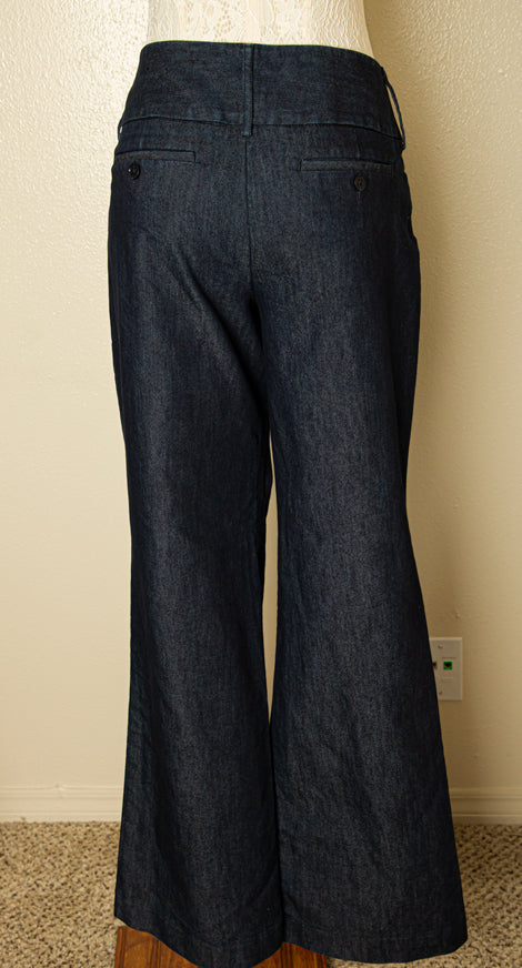 Vintage - Express Casual Work Pants in Blue Size 6 Regular