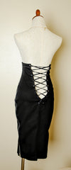 Vintage Switchblade Stiletto Chain Cyber Gothic Punk Rocker Clubwear Rocker Biker Skirt