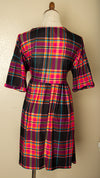 Urban Threads Stretchy Plaid Dress XL