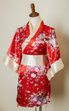 Yanina's Sleepwear Floral Kimono One Size