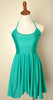 American Apparel Green Swimsuit A-Line Cover Dress L