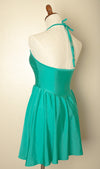 American Apparel Green Swimsuit A-Line Cover Dress L