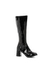 3 Gogo Boots W/Zipper.